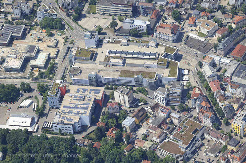 Luftaufnahme Forum Allgäu in Kempten | Schwaben, Bayern