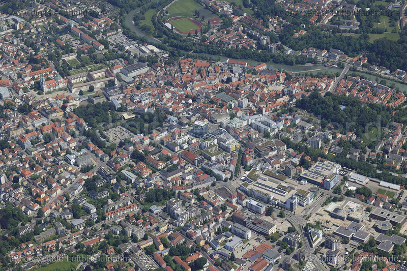 Luftaufnahme Kempten in Kempten | Schwaben, Bayern