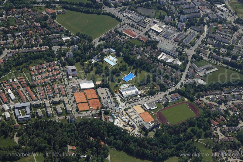 Luftaufnahme Kempten in Kempten | Schwaben, Bayern