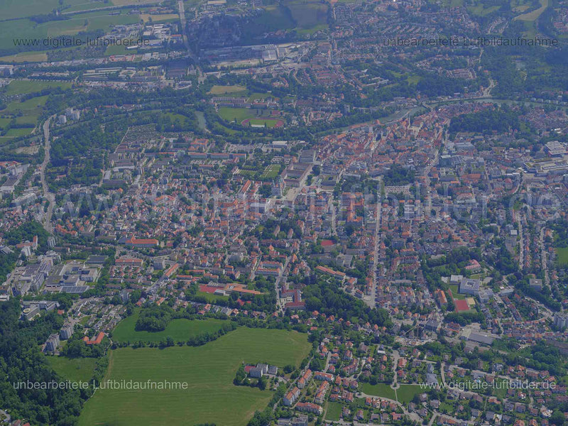 Luftaufnahme Kempten in Kempten | Schwaben, Bayern