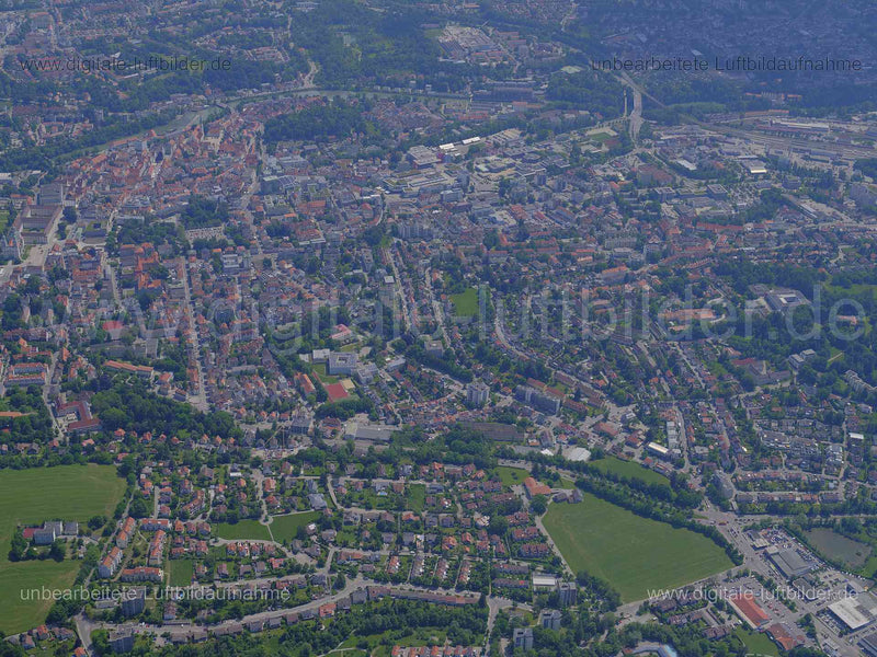 Luftaufnahme Kempten in Kempten | Schwaben, Bayern
