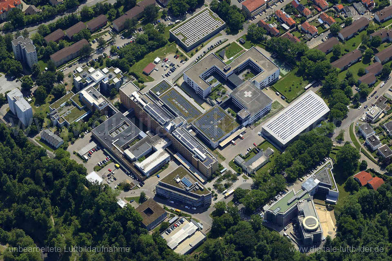Luftaufnahme Klinikum Kempten-Oberallgäu in Kempten | Schwaben, Bayern