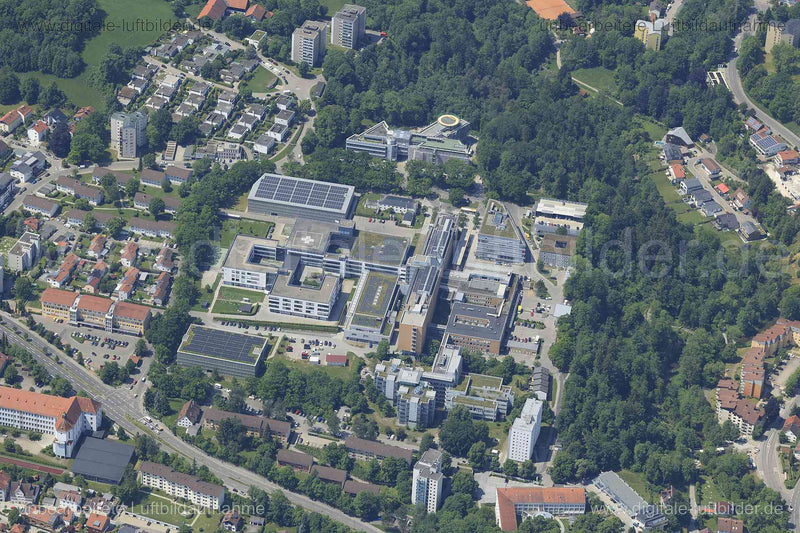 Luftaufnahme Klinikum Kempten-Oberallgäu in Kempten | Schwaben, Bayern