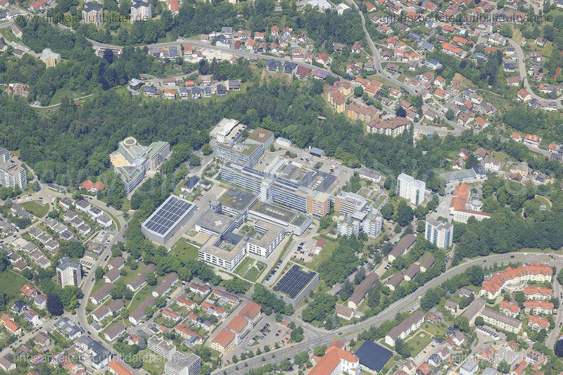 Luftaufnahme Klinikum Kempten-Oberallgäu in Kempten | Schwaben, Bayern