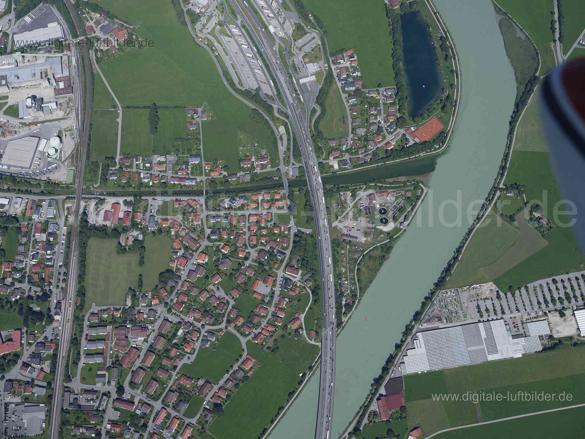 Luftaufnahme Kiefersfelden in Kiefersfelden | Oberbayern, Bayern