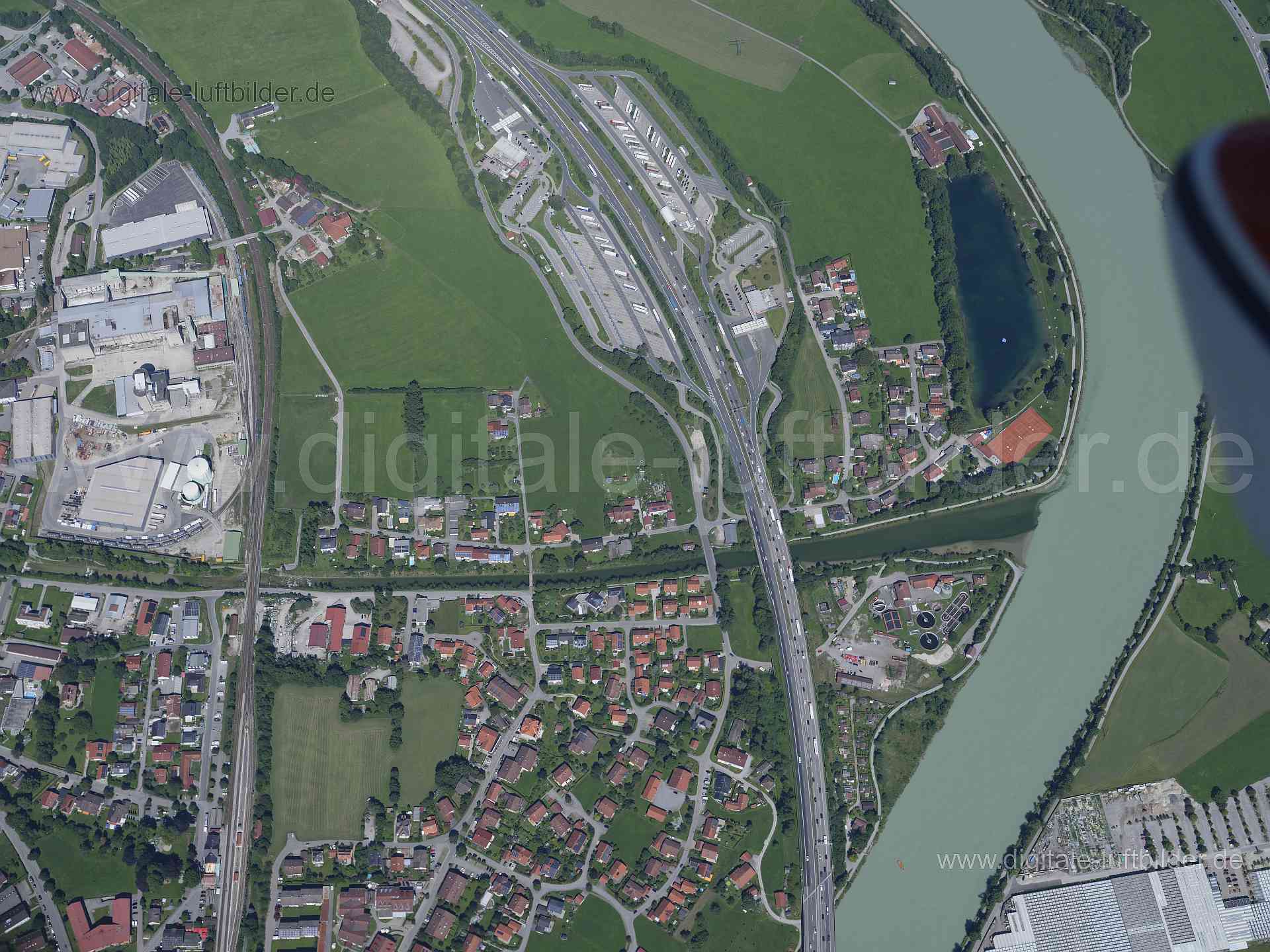 Luftaufnahme Kiefersfelden in Kiefersfelden | Oberbayern, Bayern