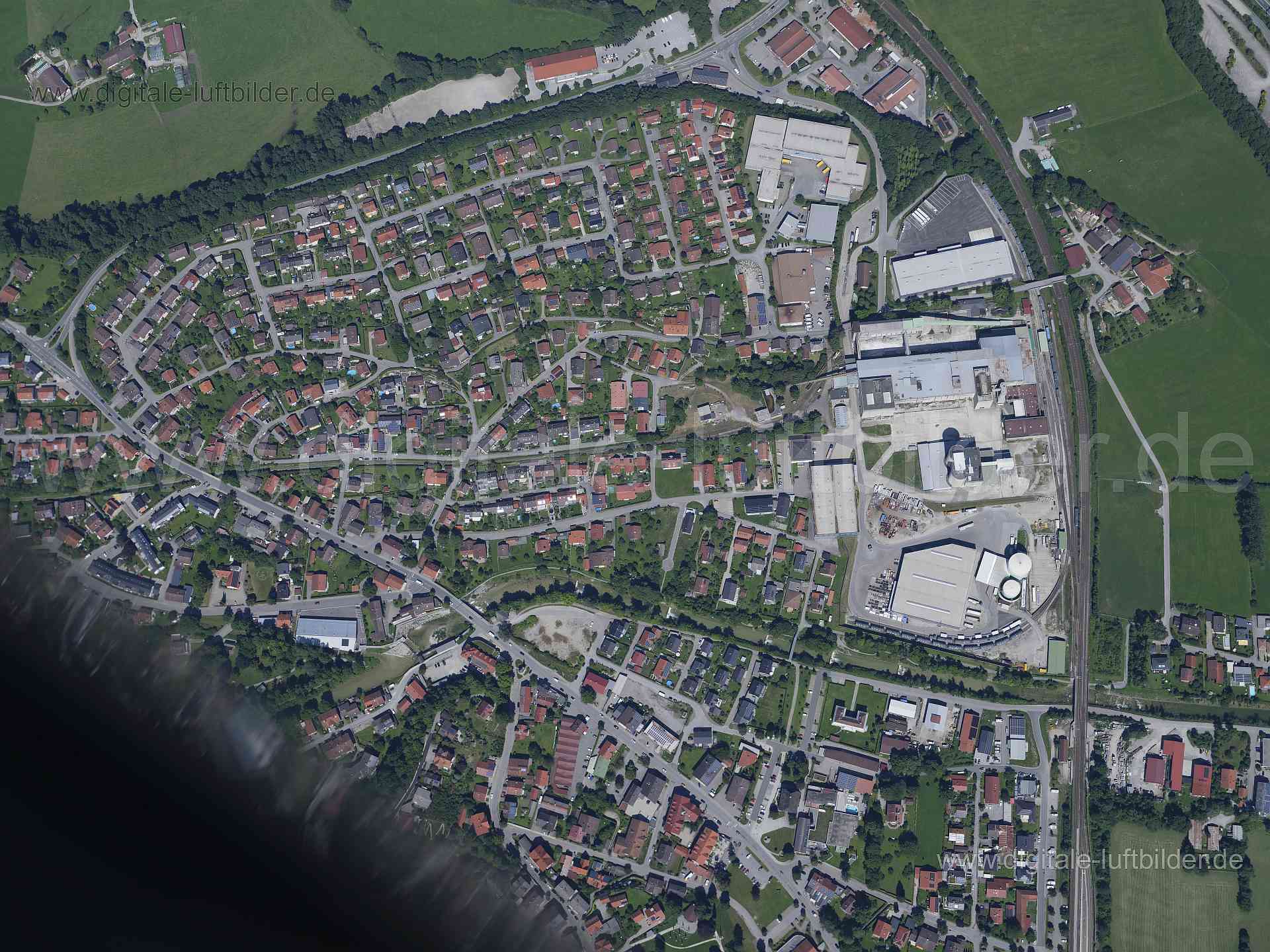 Luftaufnahme Kiefersfelden in Kiefersfelden | Oberbayern, Bayern