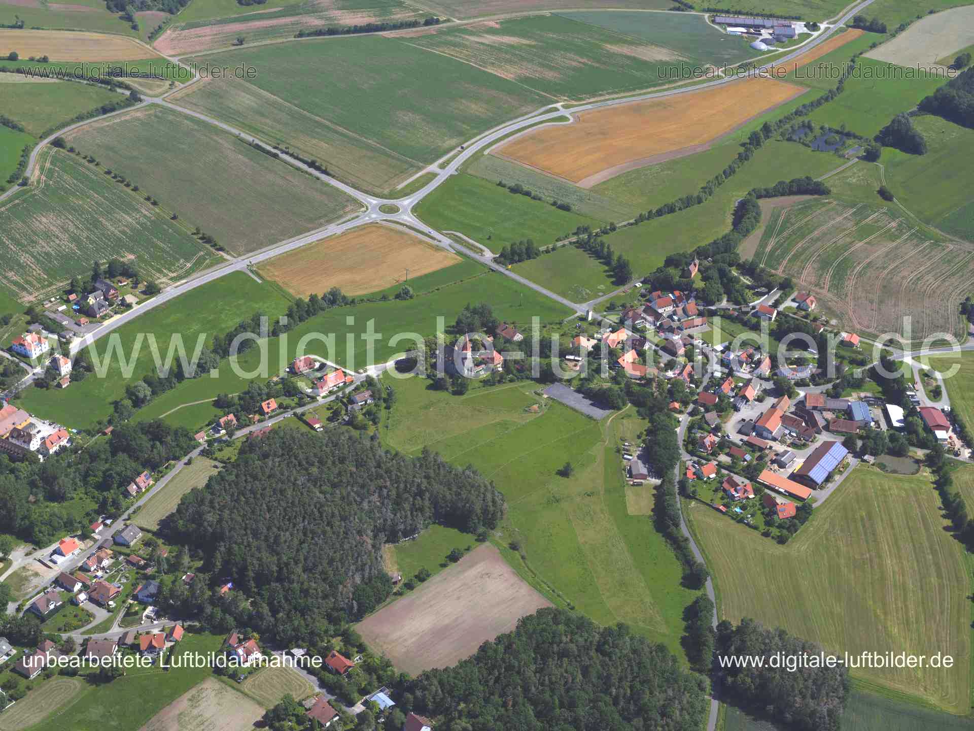 Luftaufnahme Kirchrimbach in Kirchrimbach | Mittelfranken, Bayern
