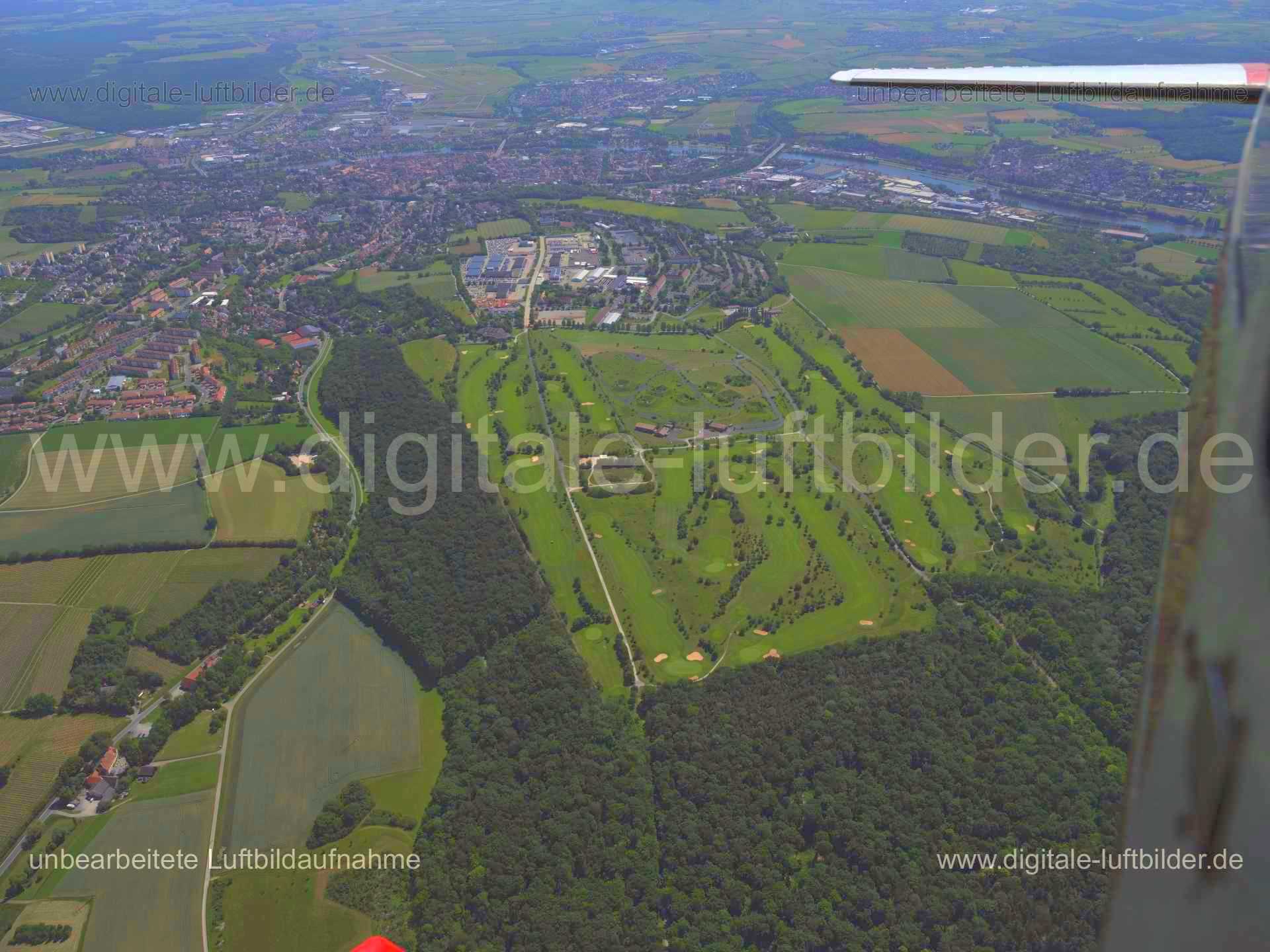 Luftaufnahme Golfclub Kitzingen in Kitzingen | Unterfranken, Bayern
