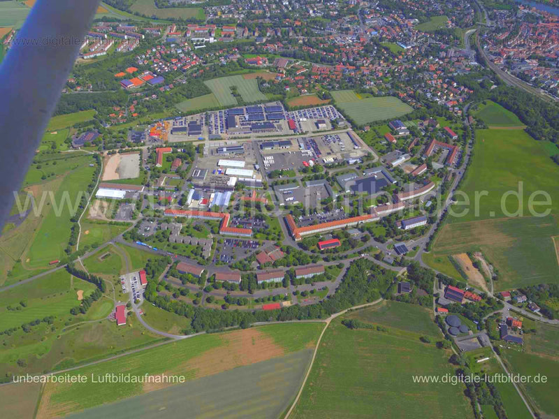 Luftaufnahme Innopark, Kitzingen in Kitzingen | Unterfranken, Bayern