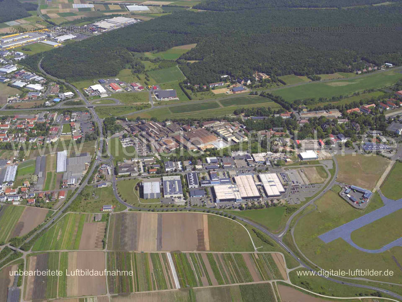 Luftaufnahme Kitzingen in Kitzingen | Unterfranken, Bayern