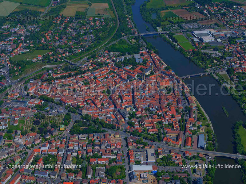 Luftaufnahme Kitzingen in Kitzingen | Unterfranken, Bayern