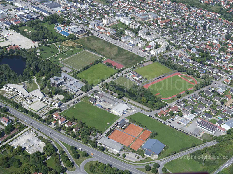 Luftaufnahme Ergolding in Landshut | Niederbayern, Bayern