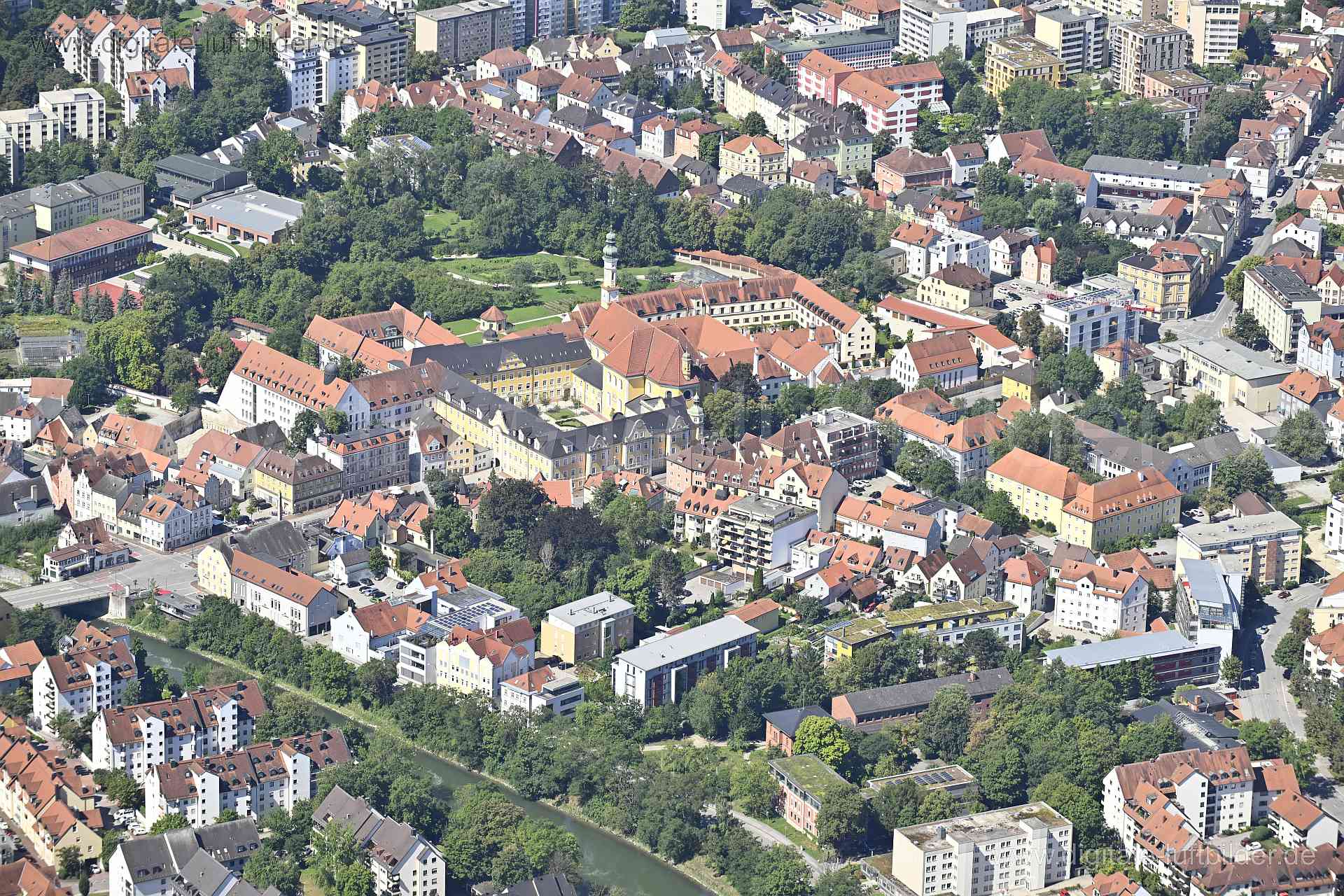 Luftaufnahme Landshut in Landshut | Niederbayern, Bayern