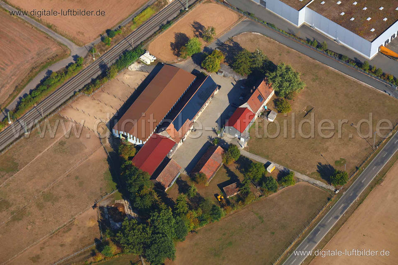Luftaufnahme Gut Zennhof in Langenzenn | Mittelfranken, Bayern