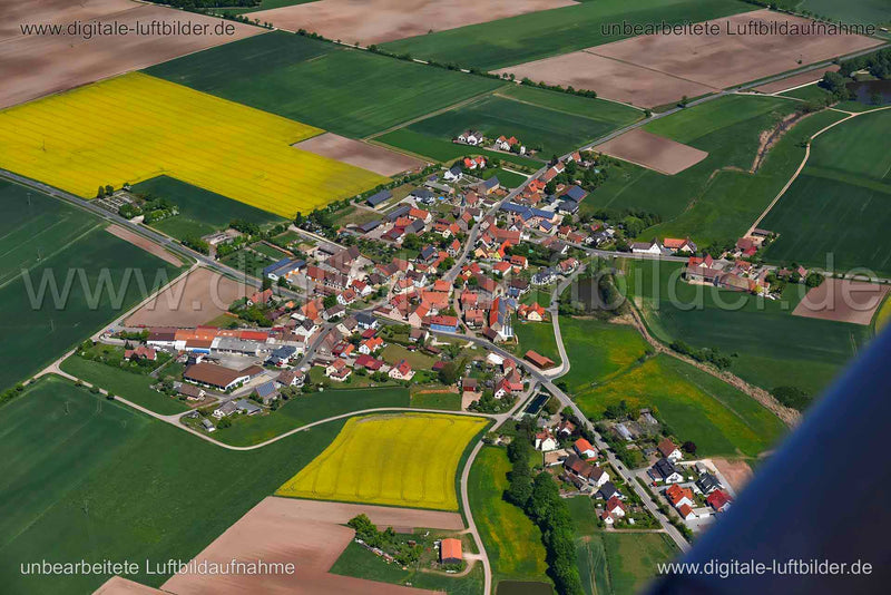 Luftaufnahme Keidenzell in Langenzenn | Mittelfranken, Bayern