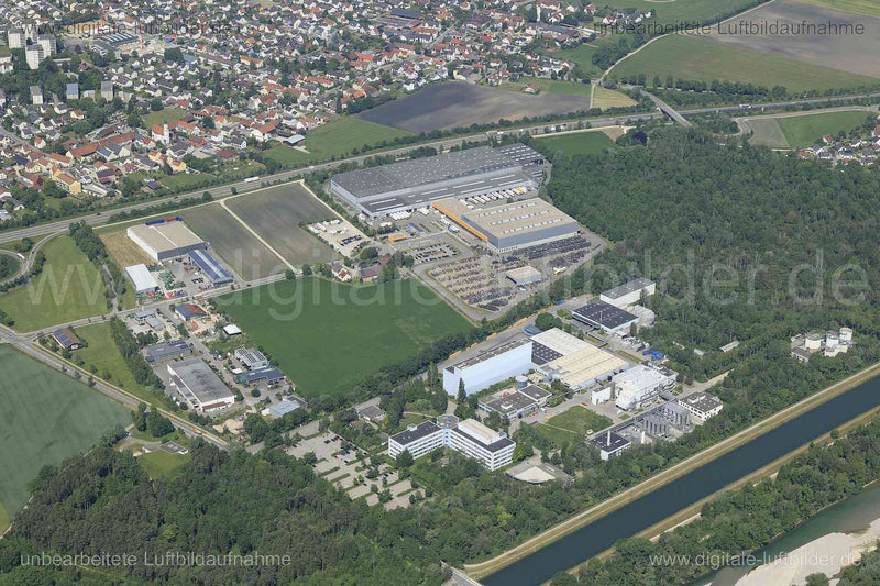 Luftaufnahme Langwied am Lech in Langwied am Lech | Schwaben, Bayern