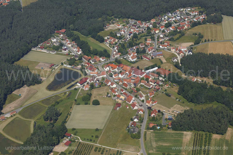 Luftaufnahme Bullach in Lauf an der Pegnitz | Mittelfranken, Bayern