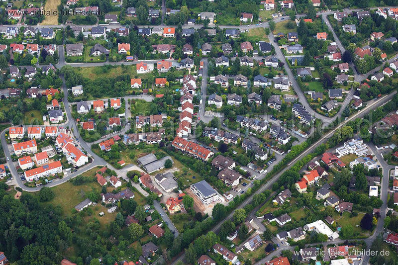 Luftaufnahme Rückersdorf Strengenberger straße in Lauf an der Pegnitz | Mittelfranken, Bayern