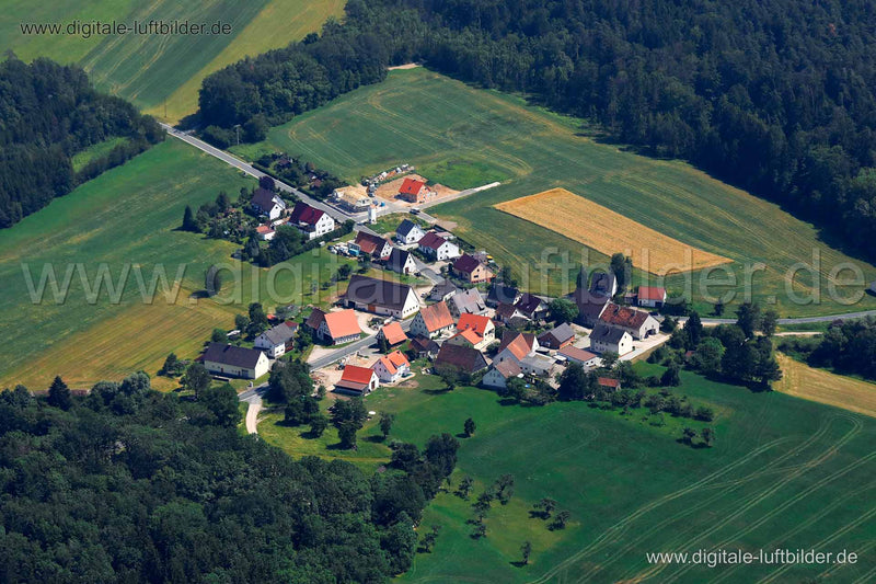 Luftaufnahme Gersberg in Leinburg | Mittelfranken, Bayern