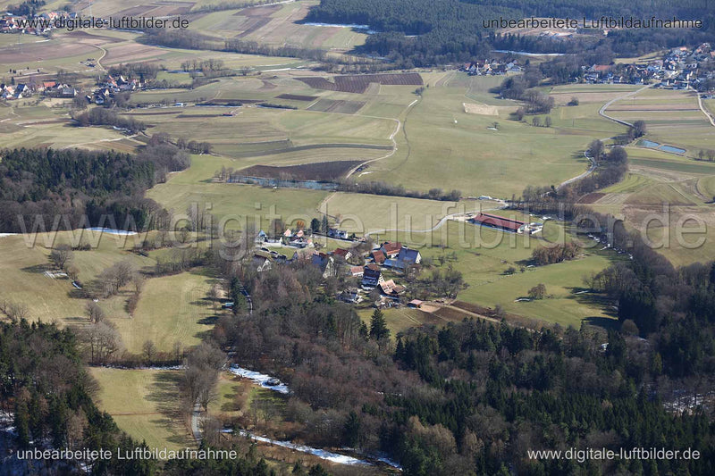 Luftaufnahme Weihersberg in Leinburg | Mittelfranken, Bayern