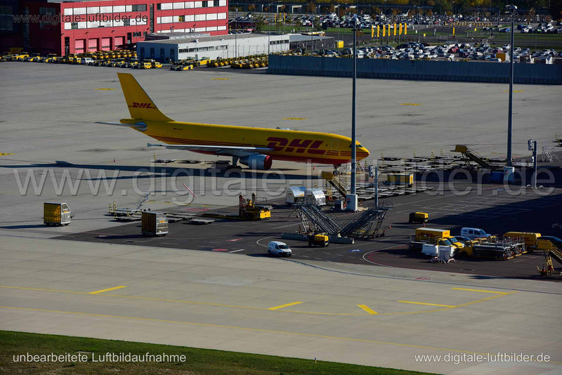 Luftaufnahme Airport Leipzig-Halle in Leipzig | Sachsen, Sachsen