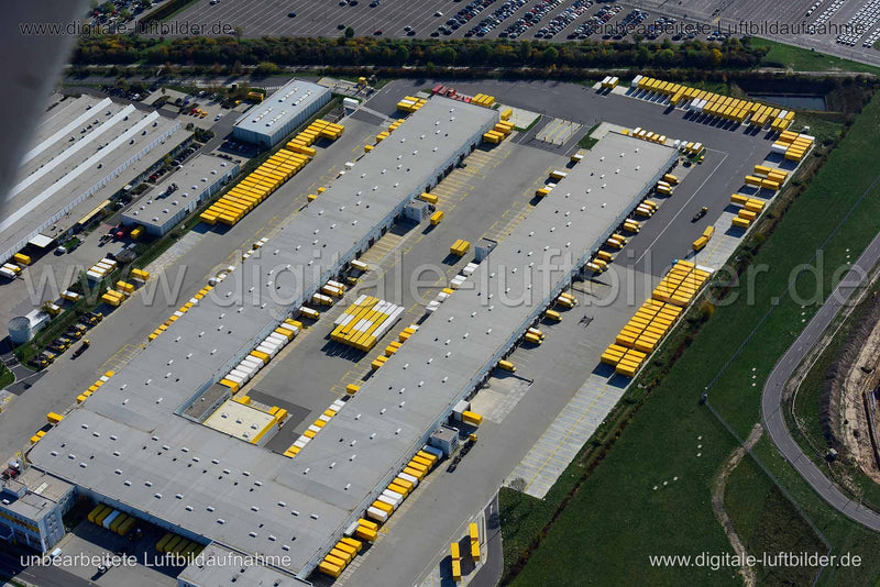 Luftaufnahme DHL in Leipzig | Sachsen, Sachsen