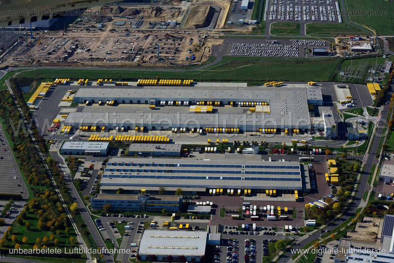 Luftaufnahme DHL in Leipzig | Sachsen, Sachsen