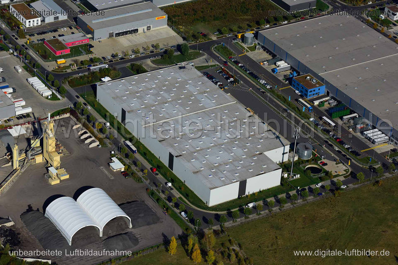 Luftaufnahme Güterverkehrszentrum Nord in Leipzig | Sachsen, Sachsen