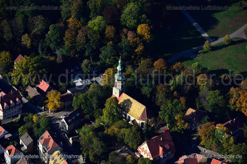 Luftaufnahme Martin-Luther-Kirche in Leipzig | Sachsen, Sachsen