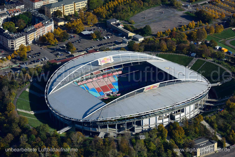 Luftaufnahme Red Bull Arena in Leipzig | Sachsen, Sachsen