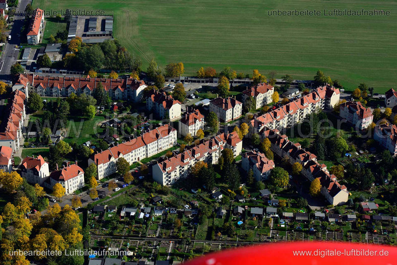 Luftaufnahme Rosestraße in Leipzig | Sachsen, Sachsen