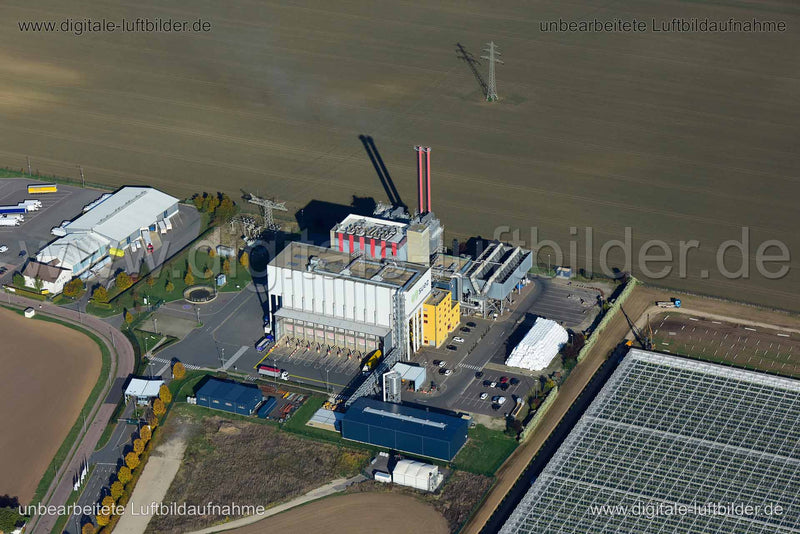 Luftaufnahme SUEZ Energie und Abfallverwertung in Leipzig | Sachsen, Sachsen