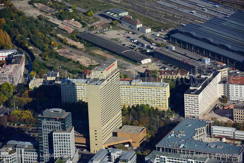 Luftaufnahme The Westin in Leipzig | Sachsen, Sachsen