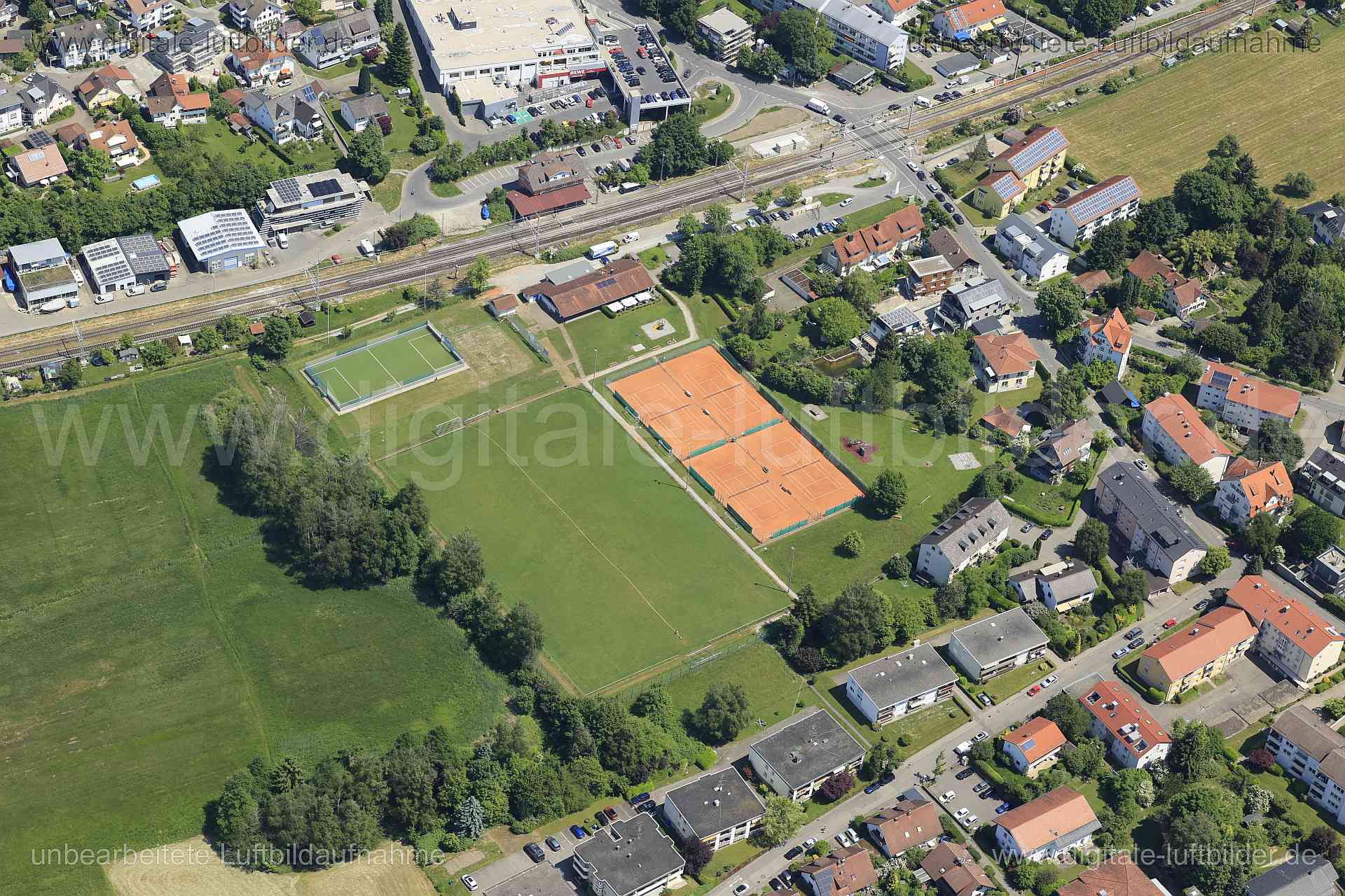 Luftaufnahme BC Bodolz in Lindau | Schwaben, Bayern