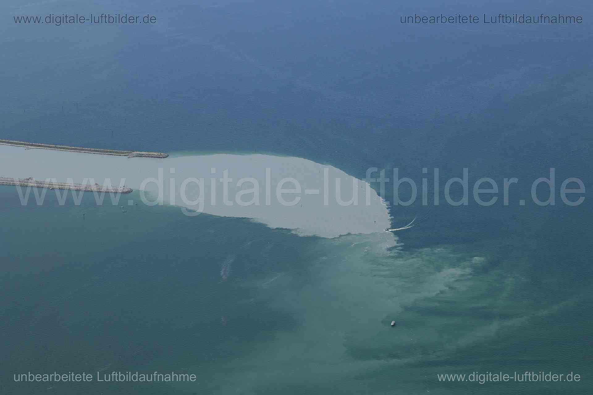 Luftaufnahme Bodensee, Rhein in Lindau | Schwaben, Bayern