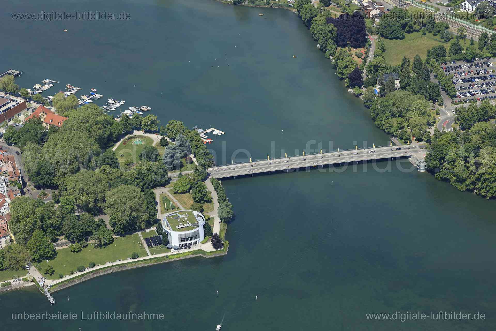 Luftaufnahme Chelles-Allee in Lindau | Schwaben, Bayern
