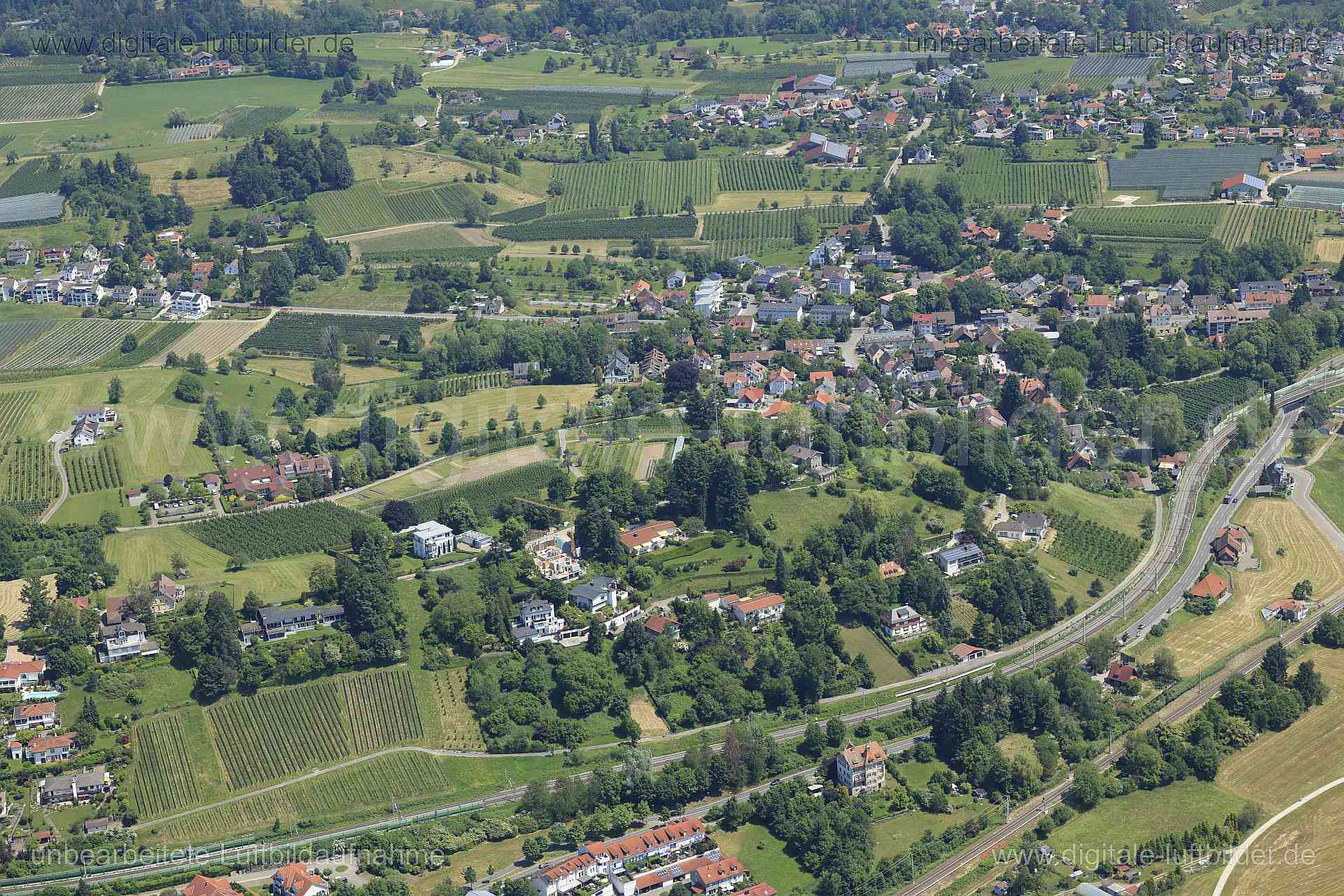 Luftaufnahme Hoyren in Lindau | Schwaben, Bayern