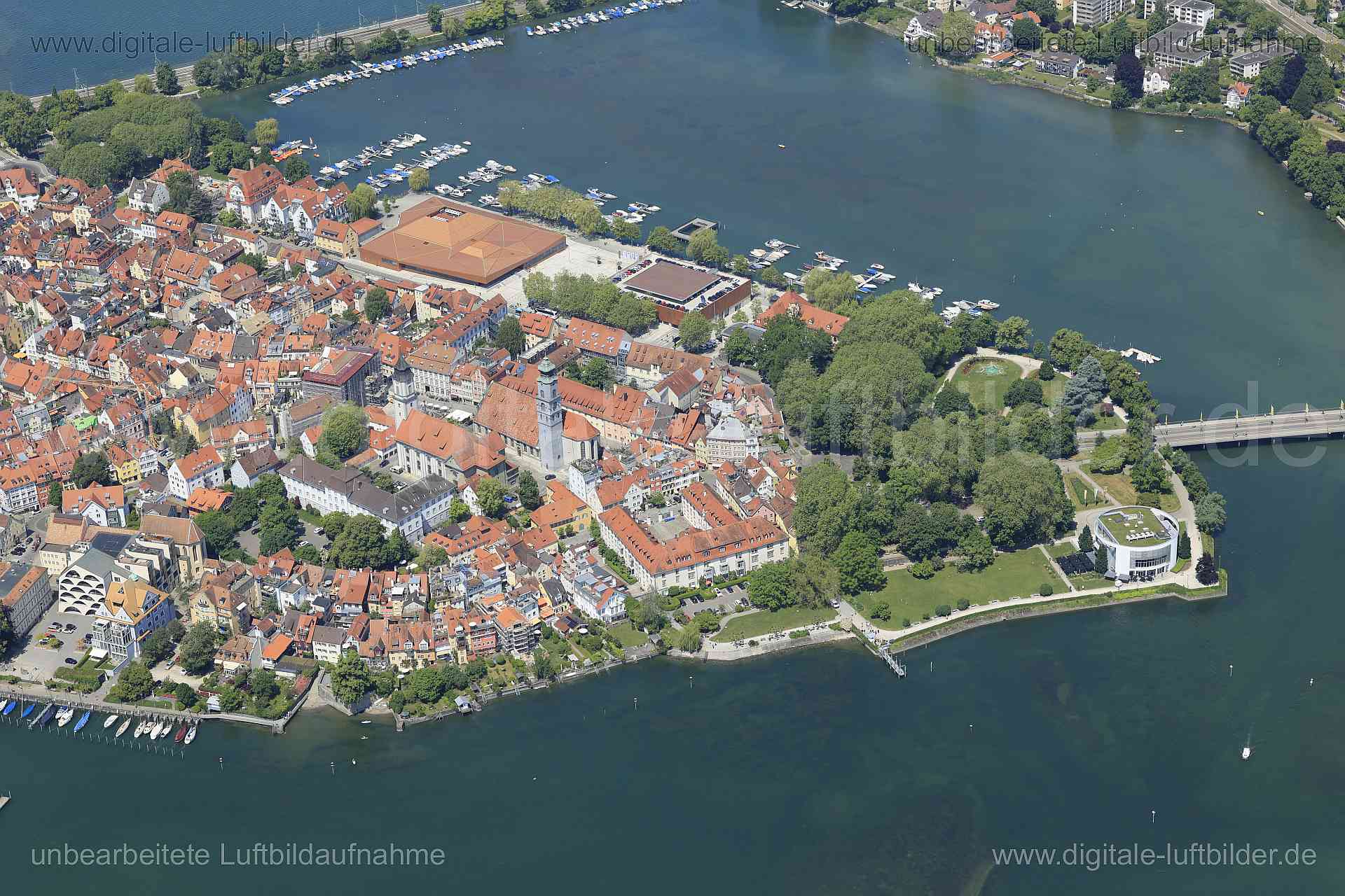 Luftaufnahme Lindau in Lindau | Schwaben, Bayern