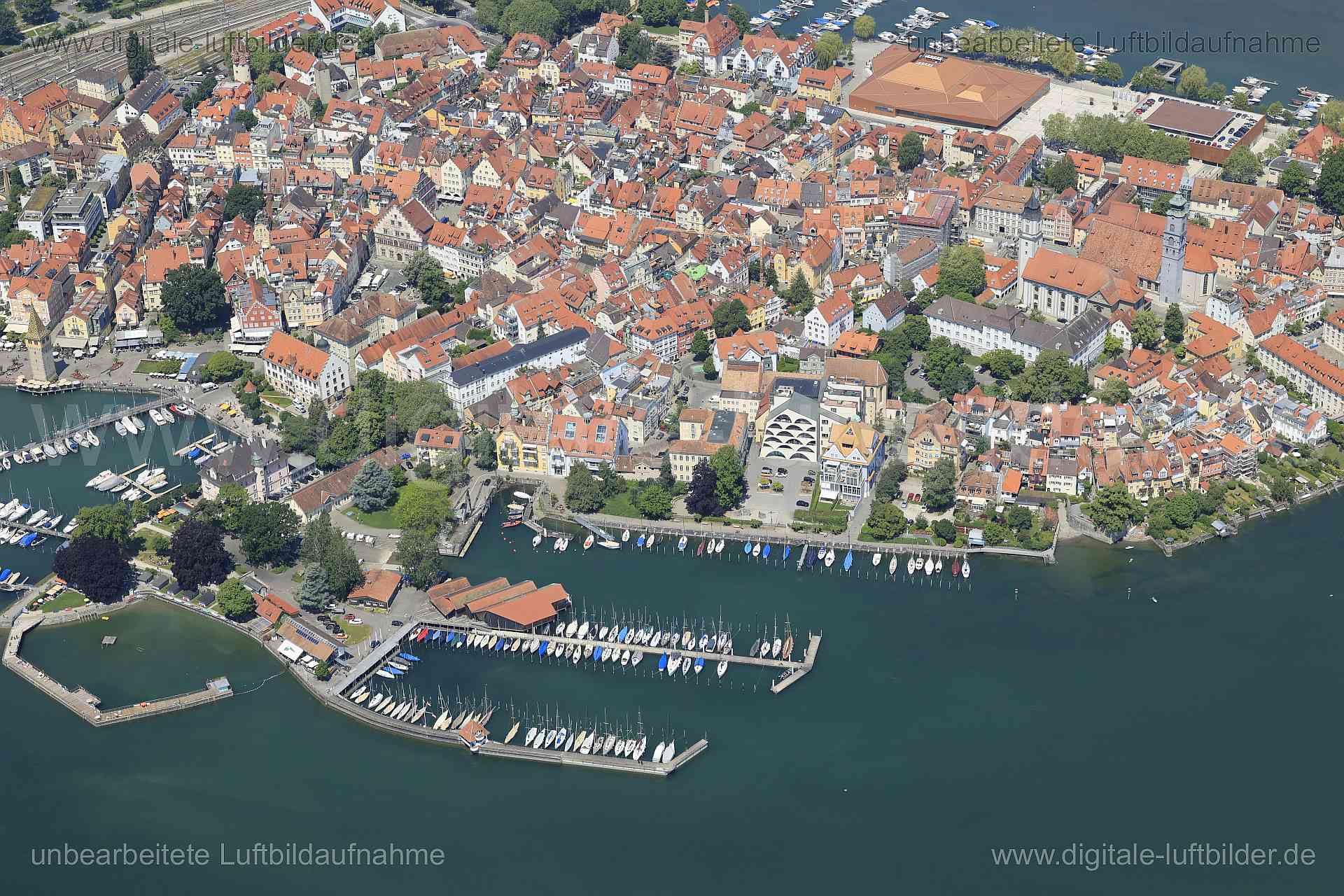 Luftaufnahme Lindau in Lindau | Schwaben, Bayern