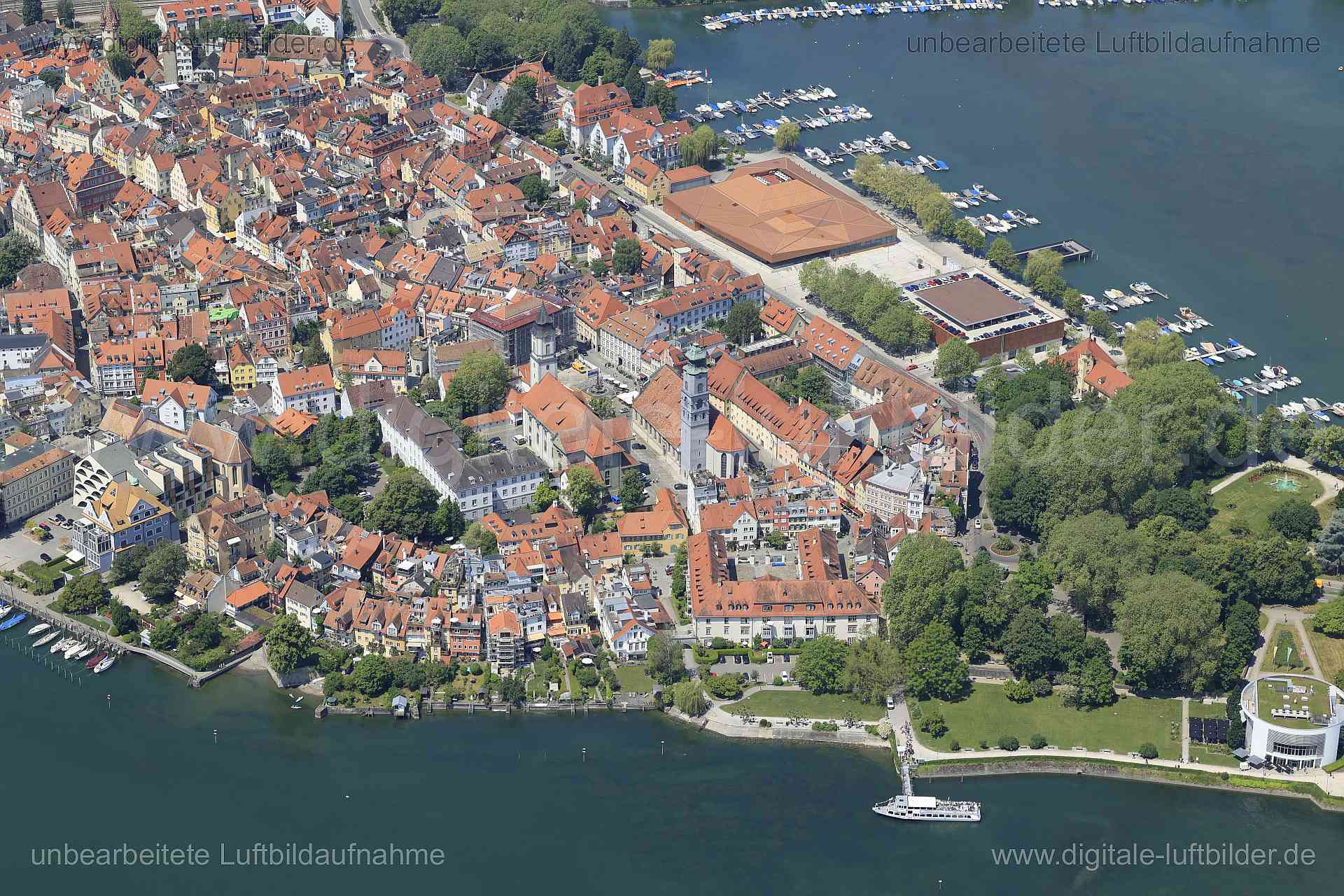 Luftaufnahme Lindau in Lindau | Schwaben, Bayern