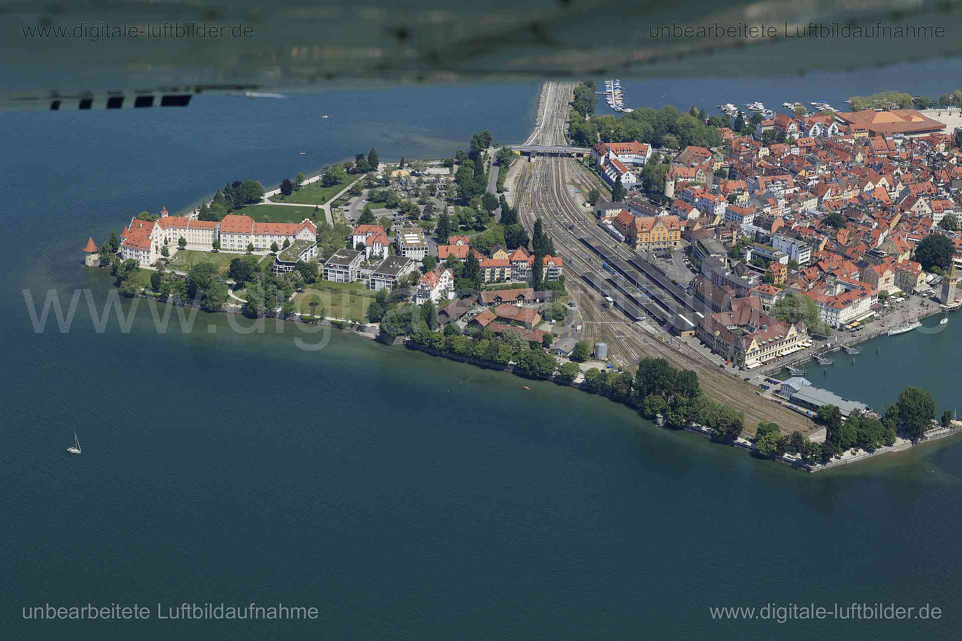 Luftaufnahme Lindau in Lindau | Schwaben, Bayern