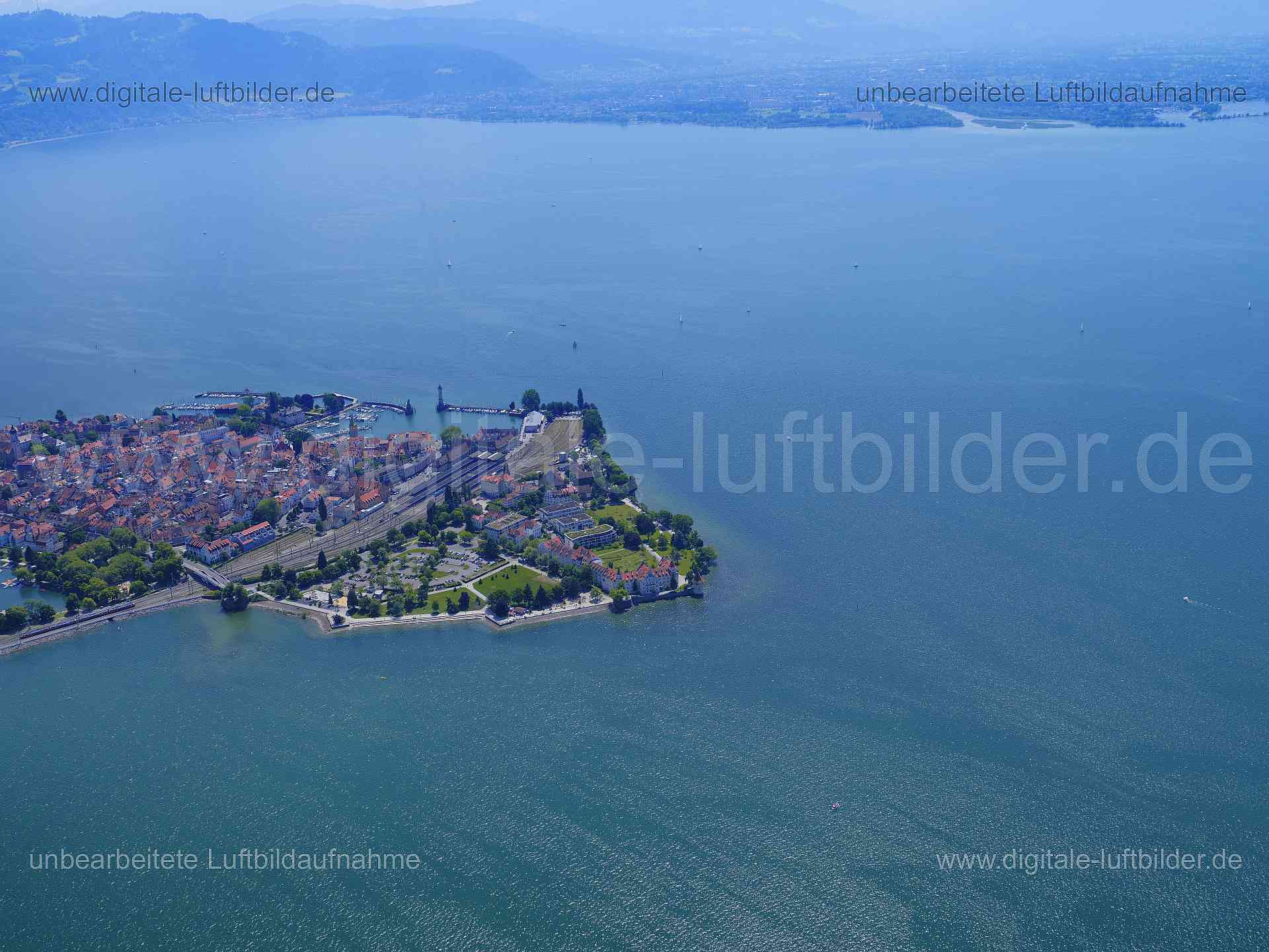 Luftaufnahme Lindau in Lindau | Schwaben, Bayern