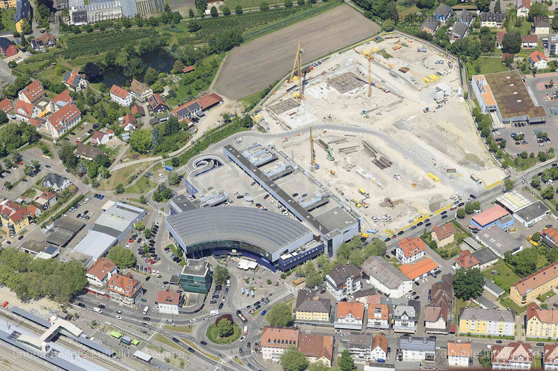 Luftaufnahme Vier Linden Quartier in Lindau | Schwaben, Bayern