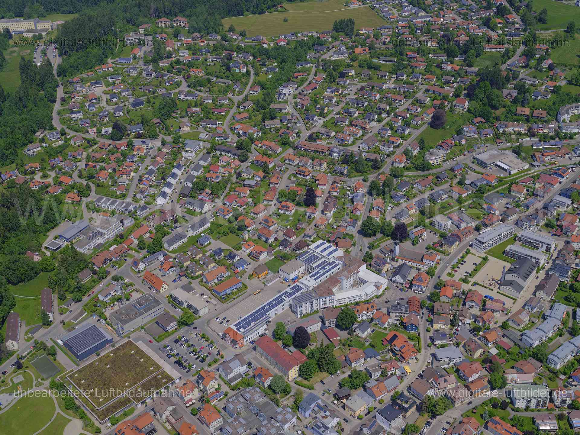 Luftaufnahme Lindenberg im Allgäu in Lindenberg im Allgäu | Schwaben, Bayern