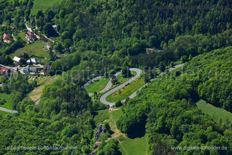 Luftaufnahme Tiefenellern in Litzendorf | Oberfranken, Bayern