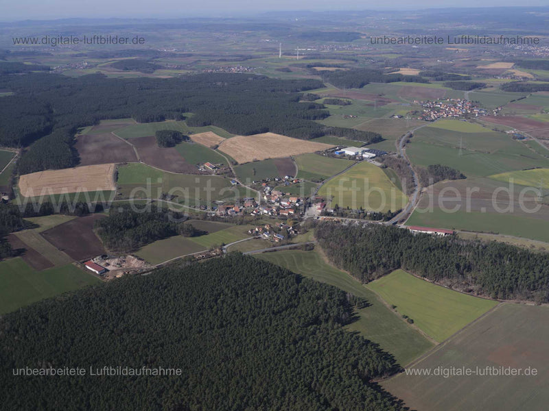 Luftaufnahme Losaurach in Losaurach | Mittelfranken, Bayern