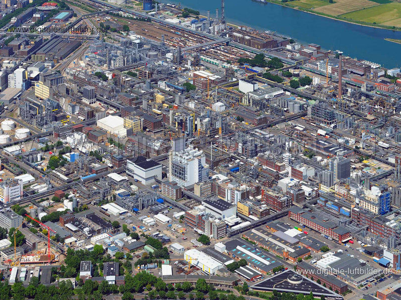 Luftaufnahme BASF Ludwigshafen in Ludwigshafen | Rheinland-Pfalz, Rheinland-Pfalz