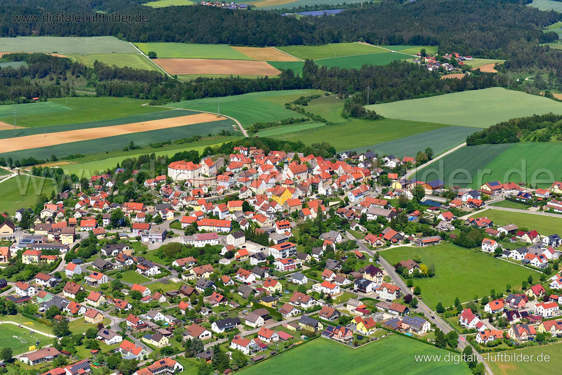 Luftaufnahme Lupburg in Lupburg | Oberpfalz, Bayern