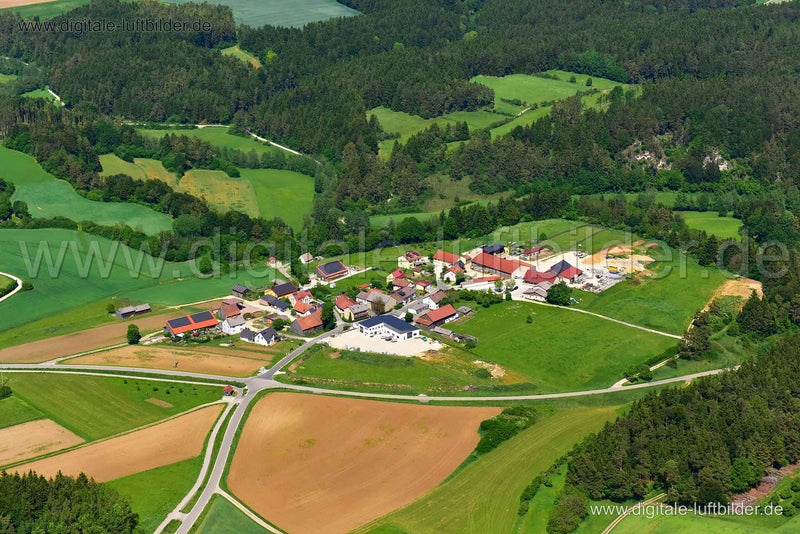 Luftaufnahme Seibertshofen in Lupburg | Oberpfalz, Bayern